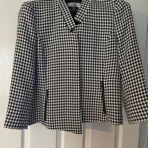 Kasper Women's Classic Houndstooth Blazer